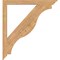 Ekena Millwork Funston Traditional Smooth Bracket, Western Red Cedar, 3 1/2"W x 44"D x 48"H BKT04X44X48FST01SWR - alternate 4
